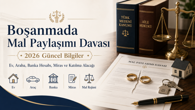 Boşanmada Mal Paylaşımı Davası 2026 | Ev ve Mallar Nasıl Paylaşılır? Boşanmada Mal Paylaşımı Davası 2026 | Ev ve Mallar Nasıl Paylaşılır?