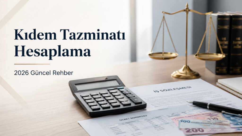 Kıdem Tazminatı Hesaplama 2026 Kıdem Tazminatı Hesaplama 2026