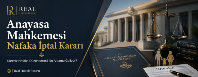 Anayasa Mahkemesi Nafaka İptal Kararı Anayasa Mahkemesi Nafaka İptal Kararı