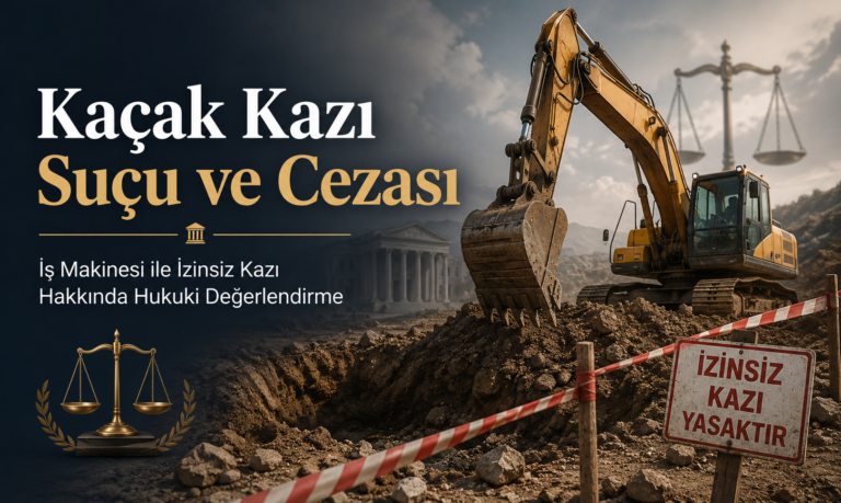 Kaçak Kazı Suçu ve Cezası Kaçak Kazı Suçu ve Cezası
