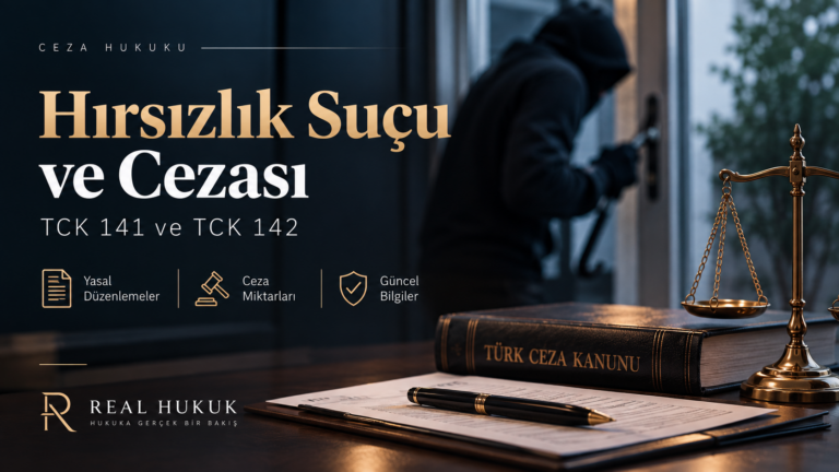 Hırsızlık Suçu ve Cezası 2026 | TCK 141 ve TCK 142 Hırsızlık Suçu ve Cezası 2026 | TCK 141 ve TCK 142